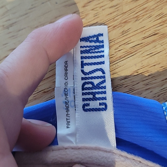 Blue bikini top - Picture 3 of 4